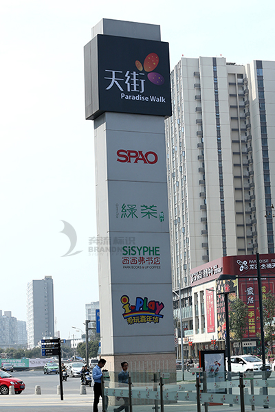 商業街導向標識位置 商業街導向標識位置