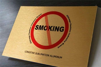 熱轉印金屬標牌制作工藝流程 熱轉印金屬標牌制作工藝流程