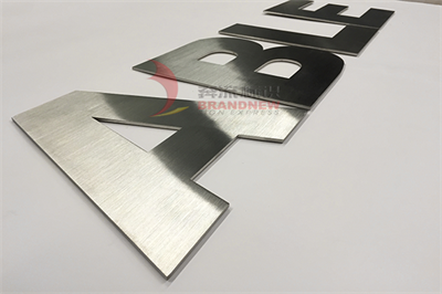 不銹鋼字類型分析(一) 不銹鋼字類型分析(一)